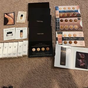 Tom ford too faced Bobbi brown all samples of different foundation all new